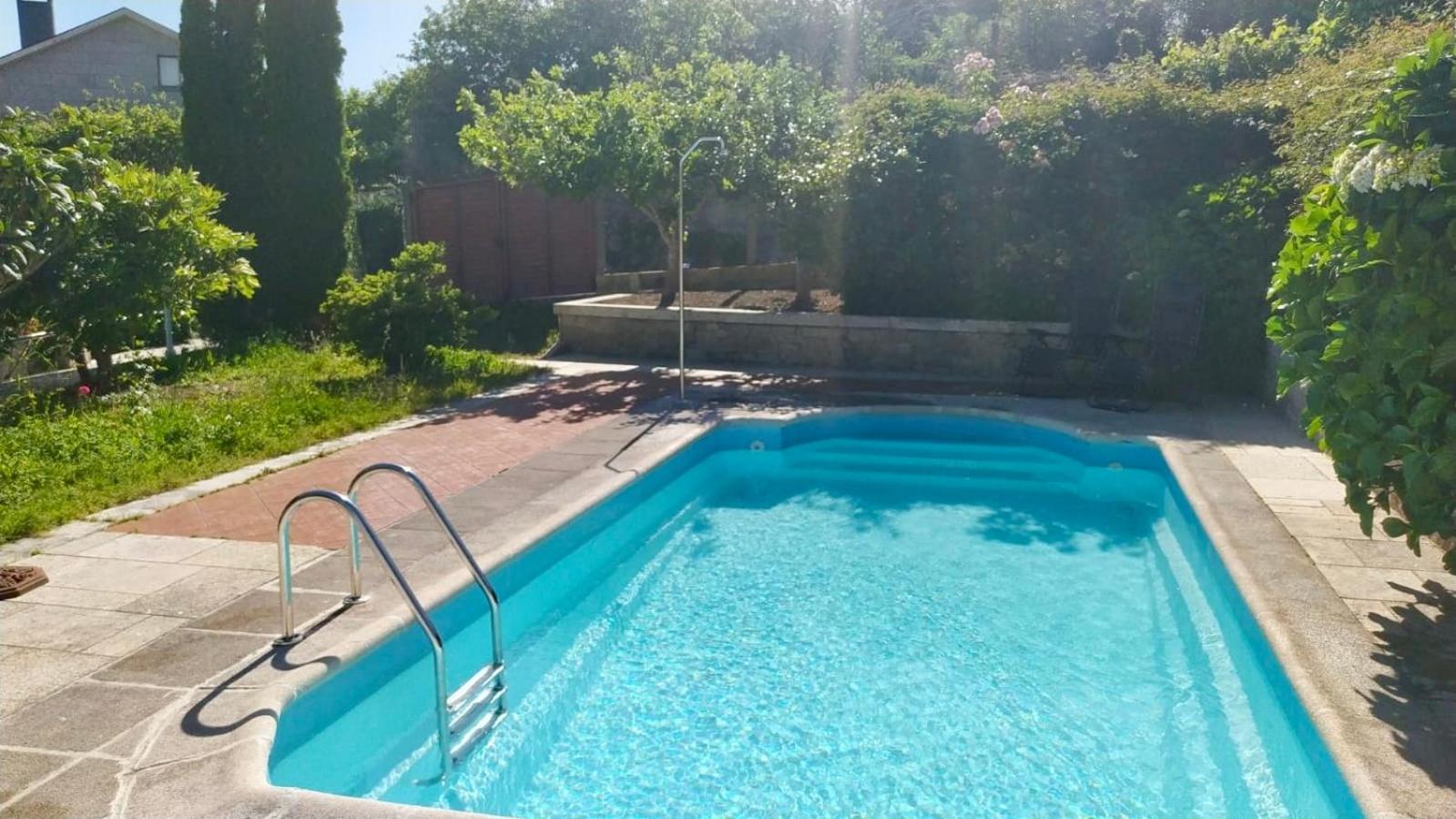 Apartamento Con Jardin Y Piscina Temporada Verano Privados Samieira Eksteriør bilde